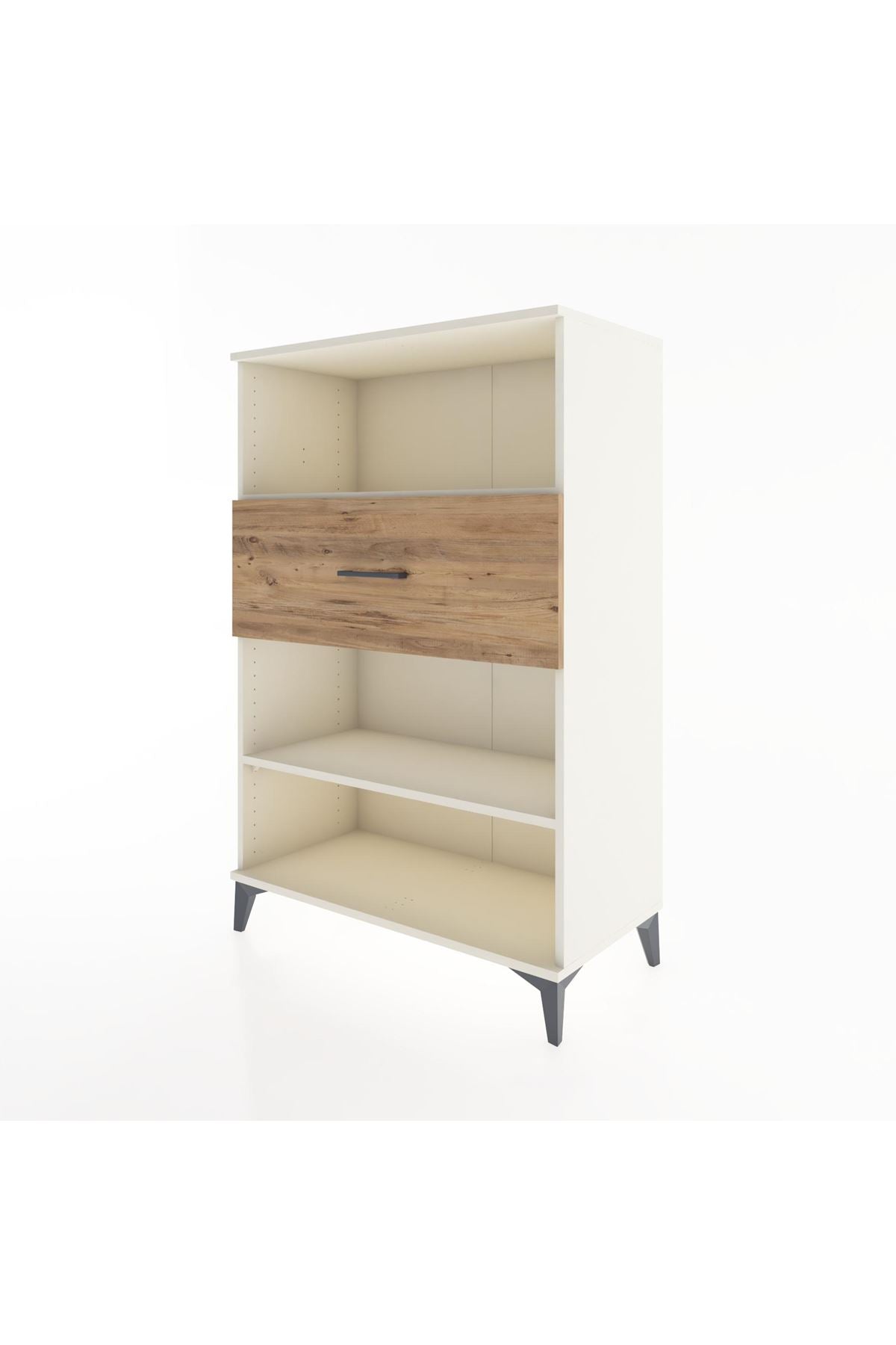 Hyperion Dolap 2 Raflı Tek Çekmeceli 88x44x134 Aytaşı-Çam