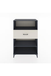 Hyperion Dolap 2 Raflı Tek Çekmeceli 88x44x134 Antrasit-Aytaşı