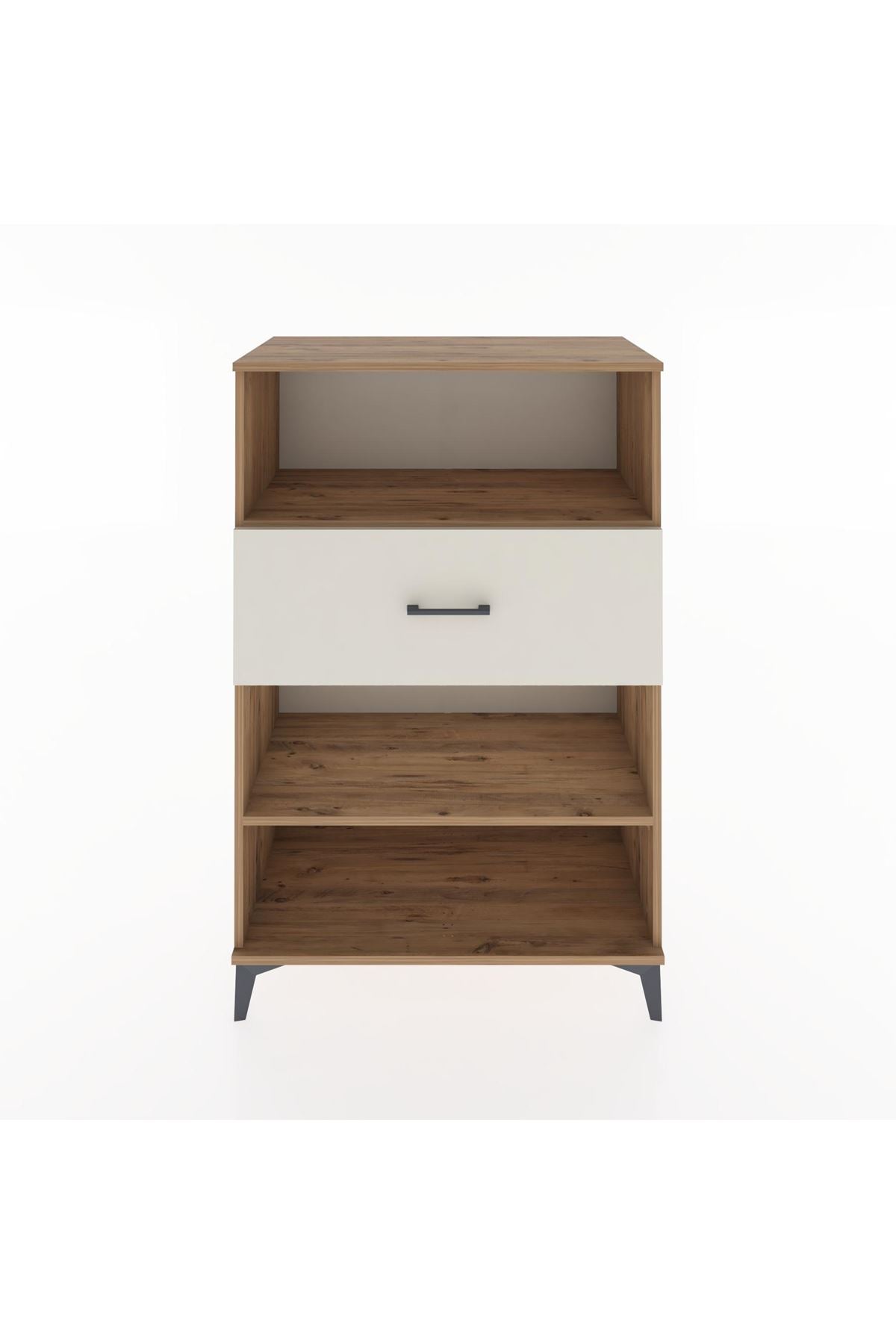 Hyperion Dolap 2 Raflı Tek Çekmeceli 88x44x134 Çam-Aytaşı