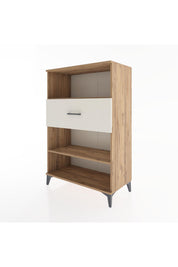 Hyperion Dolap 2 Raflı Tek Çekmeceli 88x44x134 Çam-Aytaşı