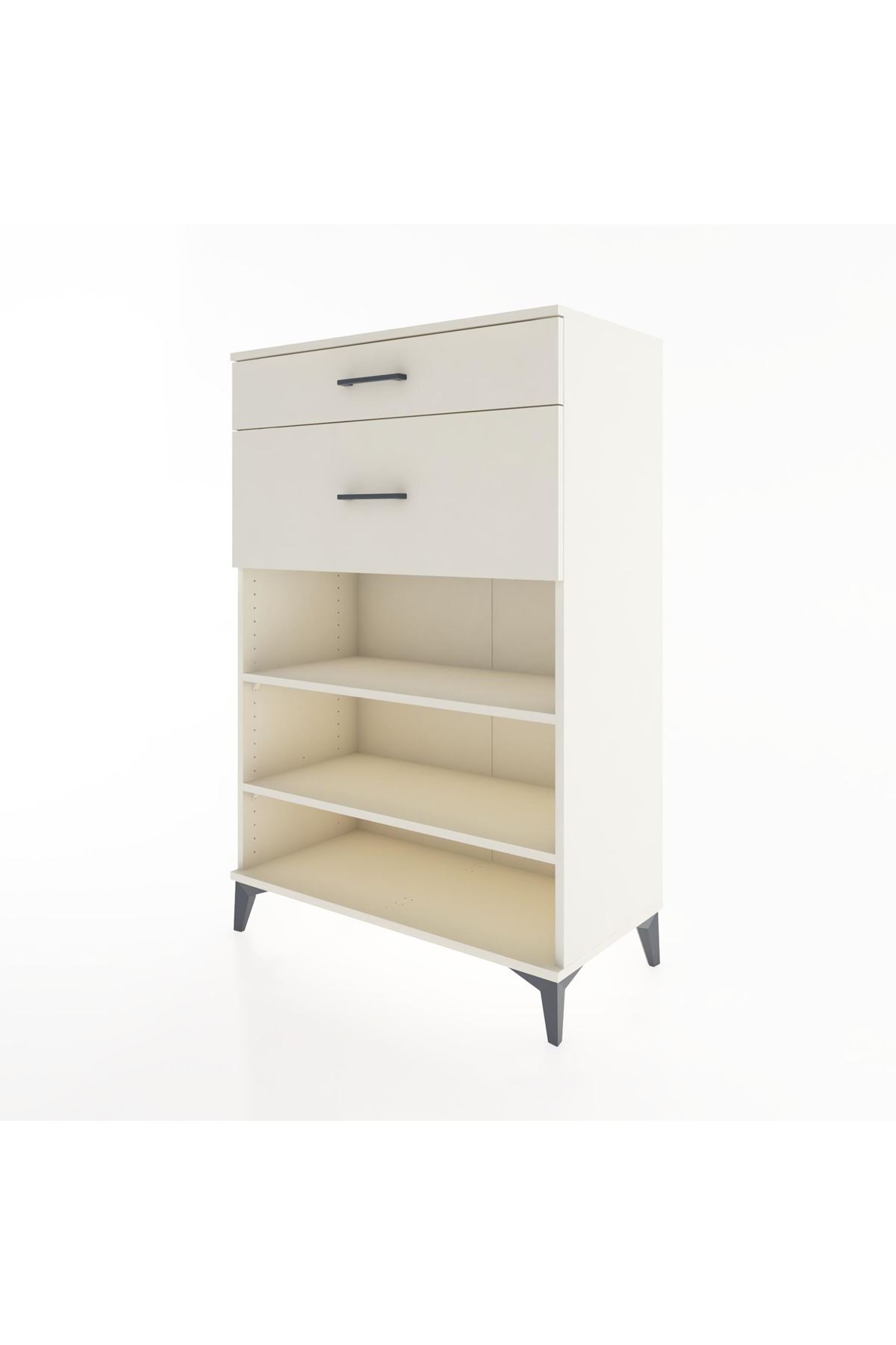 Hyperion Dolap 2 Raflı 2 Çekmeceli 88x44x134 Aytaşı-Aytaşı