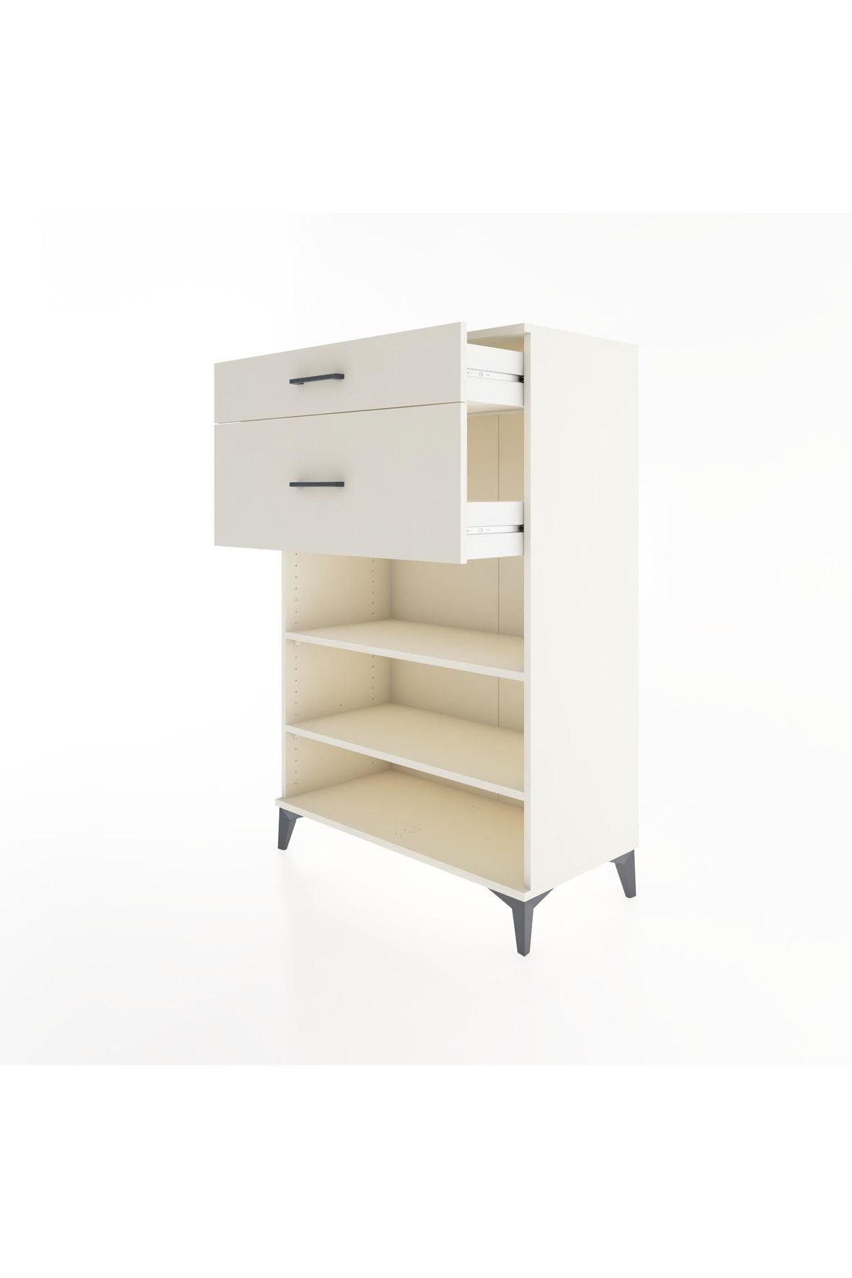 Hyperion Dolap 2 Raflı 2 Çekmeceli 88x44x134 Aytaşı-Aytaşı