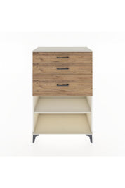 Hyperion Dolap Tek Raflı 3 Çekmeceli 88x44x134 Aytaşı-Çam