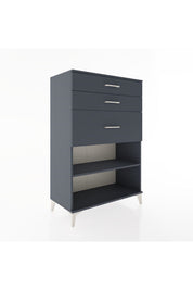 Hyperion Dolap Tek Raflı 3 Çekmeceli 88x44x134 - S51M041V5B