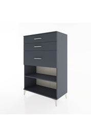Hyperion Dolap Tek Raflı 3 Çekmeceli 88x44x134 - S51M041V5B