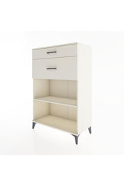 Hyperion Dolap Tek Raflı 2 Çekmeceli 88x44x134 - S51M042V1B