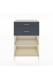 Hyperion Dolap Tek Raflı 2 Çekmeceli 88x44x134 - S51M042V2B