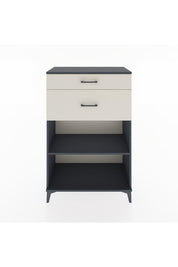 Hyperion Dolap Tek Raflı 2 Çekmeceli 88x44x134 - S51M042V4B
