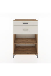 Hyperion Dolap Tek Raflı 2 Çekmeceli 88x44x134 - S51M042V7B