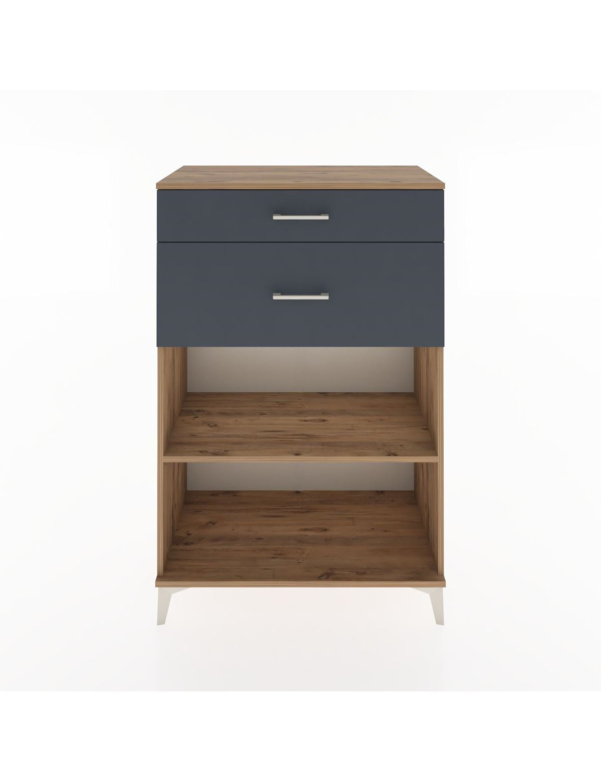Hyperion Dolap Tek Raflı 2 Çekmeceli 88x44x134 - S51M042V8B