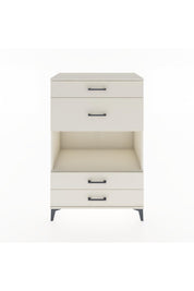 Hyperion Dolap Tek Raflı 4 Çekmeceli 88x44x134 - S51M043V1B