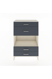 Hyperion Dolap Tek Raflı 4 Çekmeceli 88x44x134 - S51M043V2B