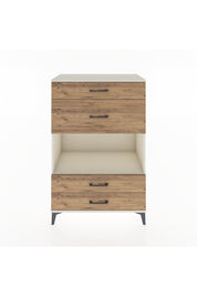 Hyperion Dolap Tek Raflı 4 Çekmeceli 88x44x134 Aytaşı-Çam