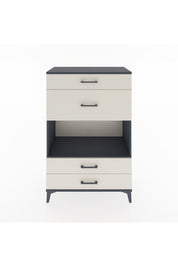 Hyperion Dolap Tek Raflı 4 Çekmeceli 88x44x134 - S51M043V4B