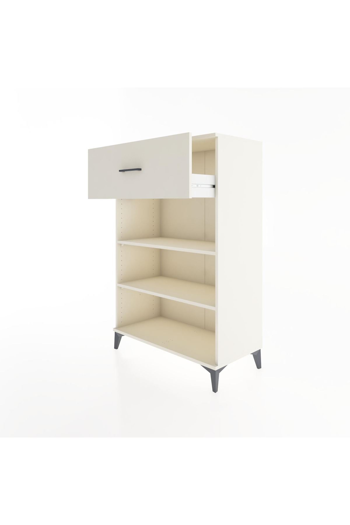 Hyperion Dolap 2 Raflı Tek Çekmeceli 88x44x134 Aytaşı-Aytaşı