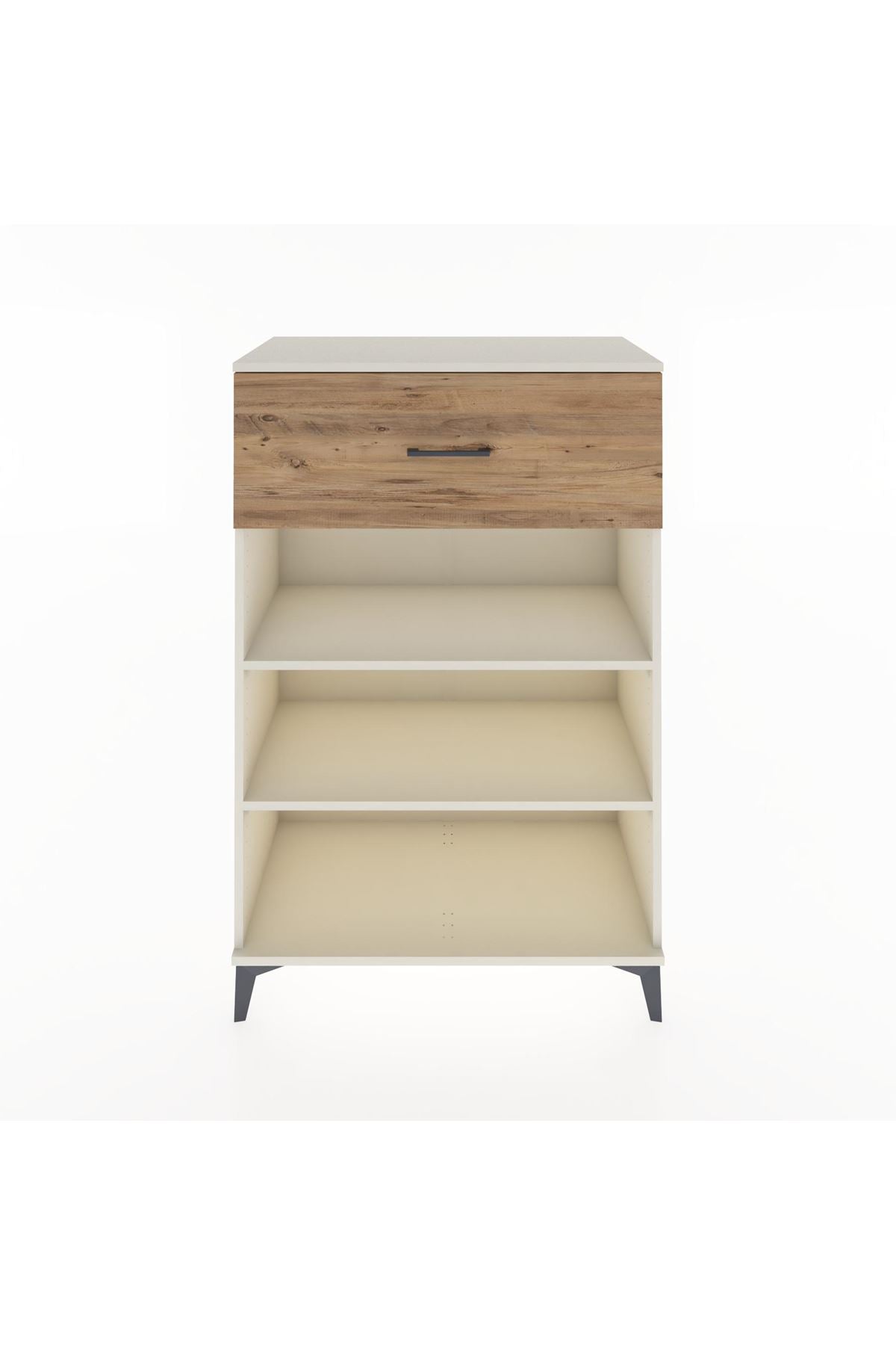 Hyperion Dolap 2 Raflı Tek Çekmeceli 88x44x134 Aytaşı-Çam