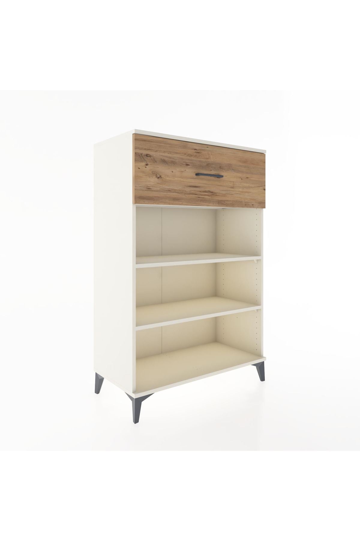 Hyperion Dolap 2 Raflı Tek Çekmeceli 88x44x134 Aytaşı-Çam