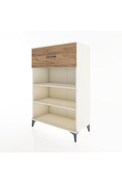 Hyperion Dolap 2 Raflı Tek Çekmeceli 88x44x134 Aytaşı-Çam