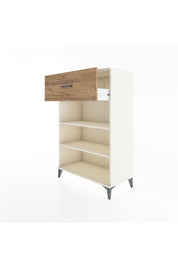 Hyperion Dolap 2 Raflı Tek Çekmeceli 88x44x134 Aytaşı-Çam