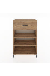 Hyperion Dolap 2 Raflı Tek Çekmeceli 88x44x134 Çam-Çam