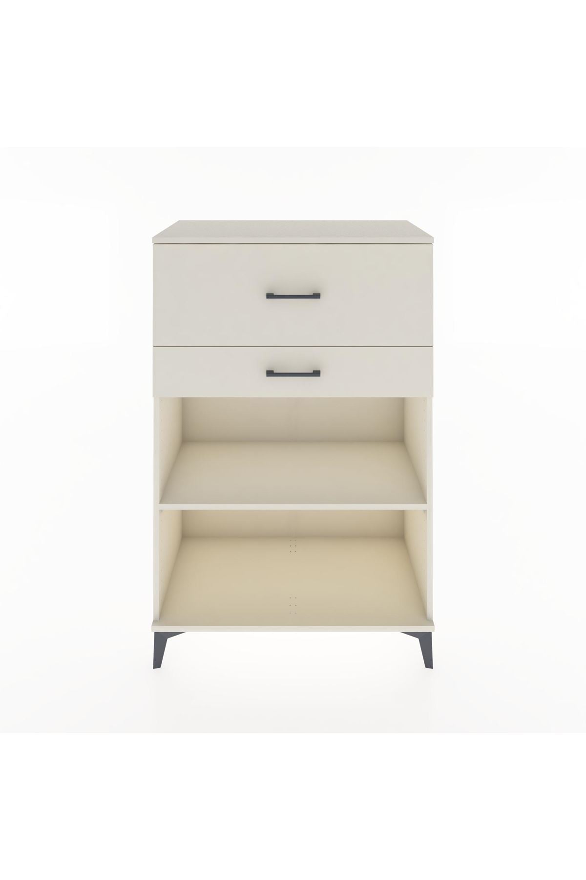 Hyperion Dolap Tek Raflı 2 Çekmeceli 88x44x134 - S51M045V1B