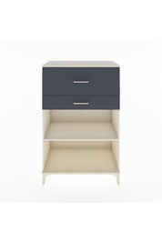 Hyperion Dolap Tek Raflı 2 Çekmeceli 88x44x134 - S51M045V2B