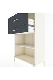Hyperion Dolap Tek Raflı 2 Çekmeceli 88x44x134 - S51M045V2B