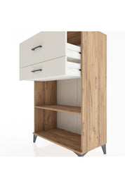 Hyperion Dolap Tek Raflı 2 Çekmeceli 88x44x134 Çam-Aytaşı
