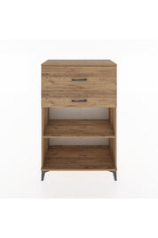 Hyperion Dolap Tek Raflı 2 Çekmeceli 88x44x134 - S51M045V9B