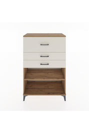 Hyperion Dolap Tek Raflı 3 Çekmeceli 88x44x134 Çam-Aytaşı