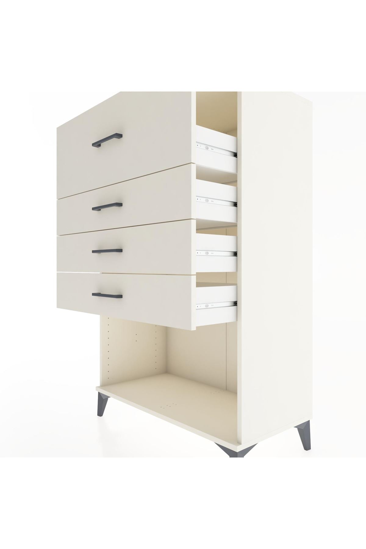 Hyperion Dolap 4 Çekmeceli 88x44x134 Aytaşı-Aytaşı