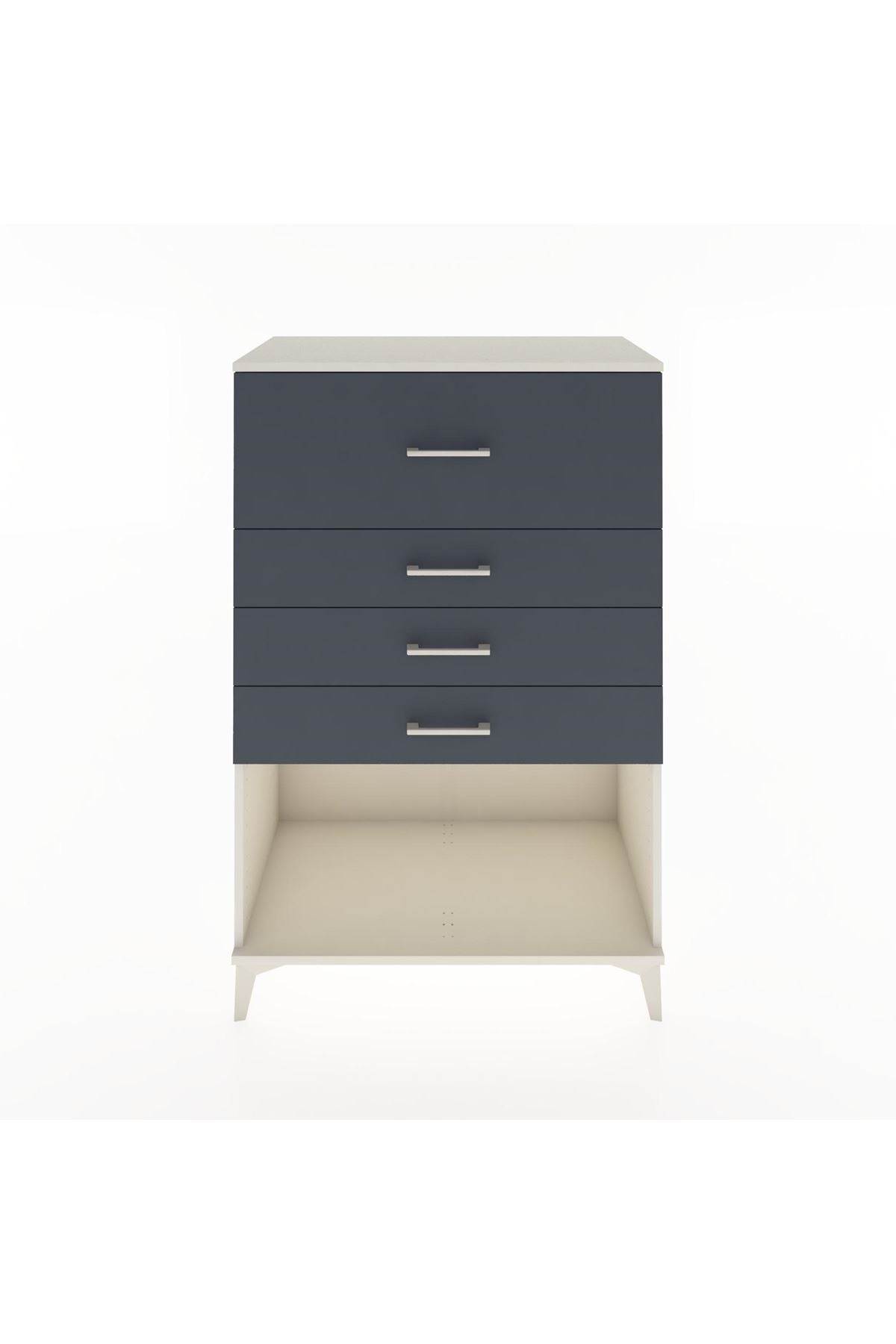 Hyperion Dolap 4 Çekmeceli 88x44x134 Aytaşı-Antrasit