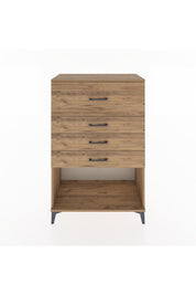 Hyperion Dolap 4 Çekmeceli 88x44x134 Çam-Çam