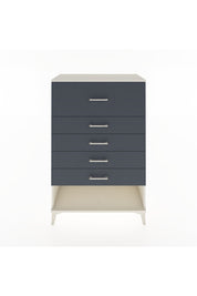 Hyperion Dolap 5 Çekmeceli 88x44x134 Aytaşı-Antrasit