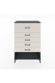 Hyperion Dolap 5 Çekmeceli 88x44x134 Antrasit-Aytaşı
