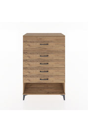 Hyperion Dolap 5 Çekmeceli 88x44x134 Çam-Çam