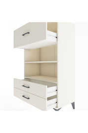 Hyperion Dolap 2 Raflı 3 Çekmeceli 88x44x134 Aytaşı-Aytaşı