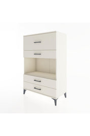 Hyperion Dolap Tek Raflı 4 Çekmeceli 88x44x134 - S51M050V1B