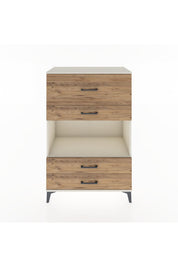 Hyperion Dolap Tek Raflı 4 Çekmeceli 88x44x134 - S51M050V3B