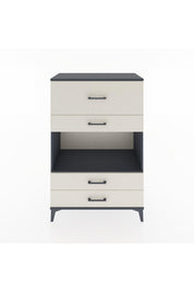 Hyperion Dolap Tek Raflı 4 Çekmeceli 88x44x134 - S51M050V4B