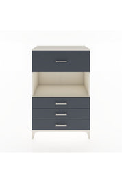 Hyperion Dolap Tek Raflı 4 Çekmeceli 88x44x134 - S51M051V2B