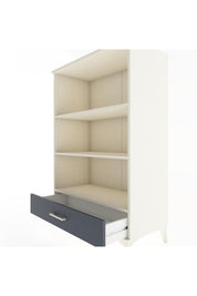 Hyperion Dolap 3 Raflı Tek Çekmeceli 88x44x134 Aytaşı-Antrasit