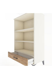 Hyperion Dolap 3 Raflı Tek Çekmeceli 88x44x134 - S51M052V3B