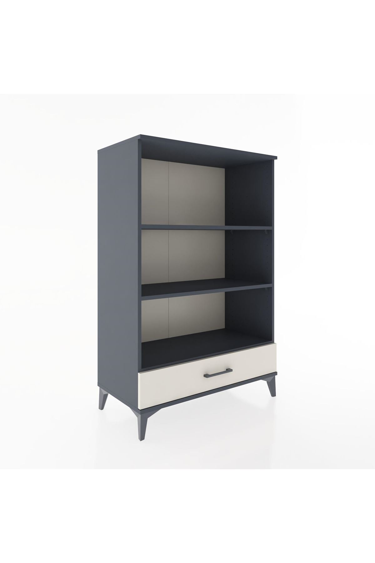 Hyperion Dolap 3 Raflı Tek Çekmeceli 88x44x134 - S51M052V4B