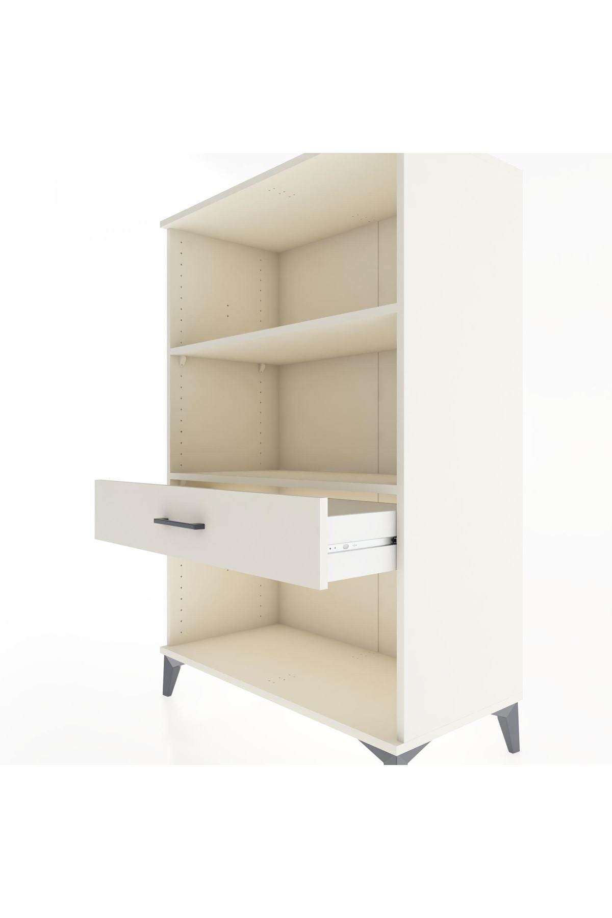 Hyperion Dolap 2 Raflı Tek Çekmeceli 88x44x134 Aytaşı-Aytaşı