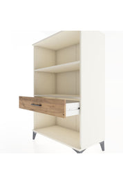 Hyperion Dolap 2 Raflı Tek Çekmeceli 88x44x134 Aytaşı-Çam