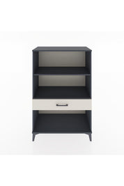 Hyperion Dolap 2 Raflı Tek Çekmeceli 88x44x134 Antrasit-Aytaşı