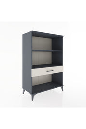 Hyperion Dolap 2 Raflı Tek Çekmeceli 88x44x134 Antrasit-Aytaşı