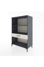 Hyperion Dolap 2 Raflı Tek Çekmeceli 88x44x134 Antrasit-Aytaşı