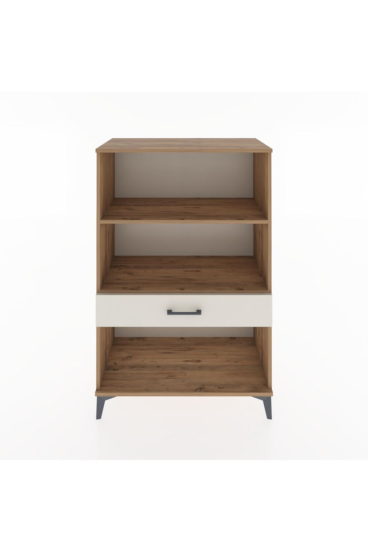 Hyperion Dolap 2 Raflı Tek Çekmeceli 88x44x134 Çam-Aytaşı